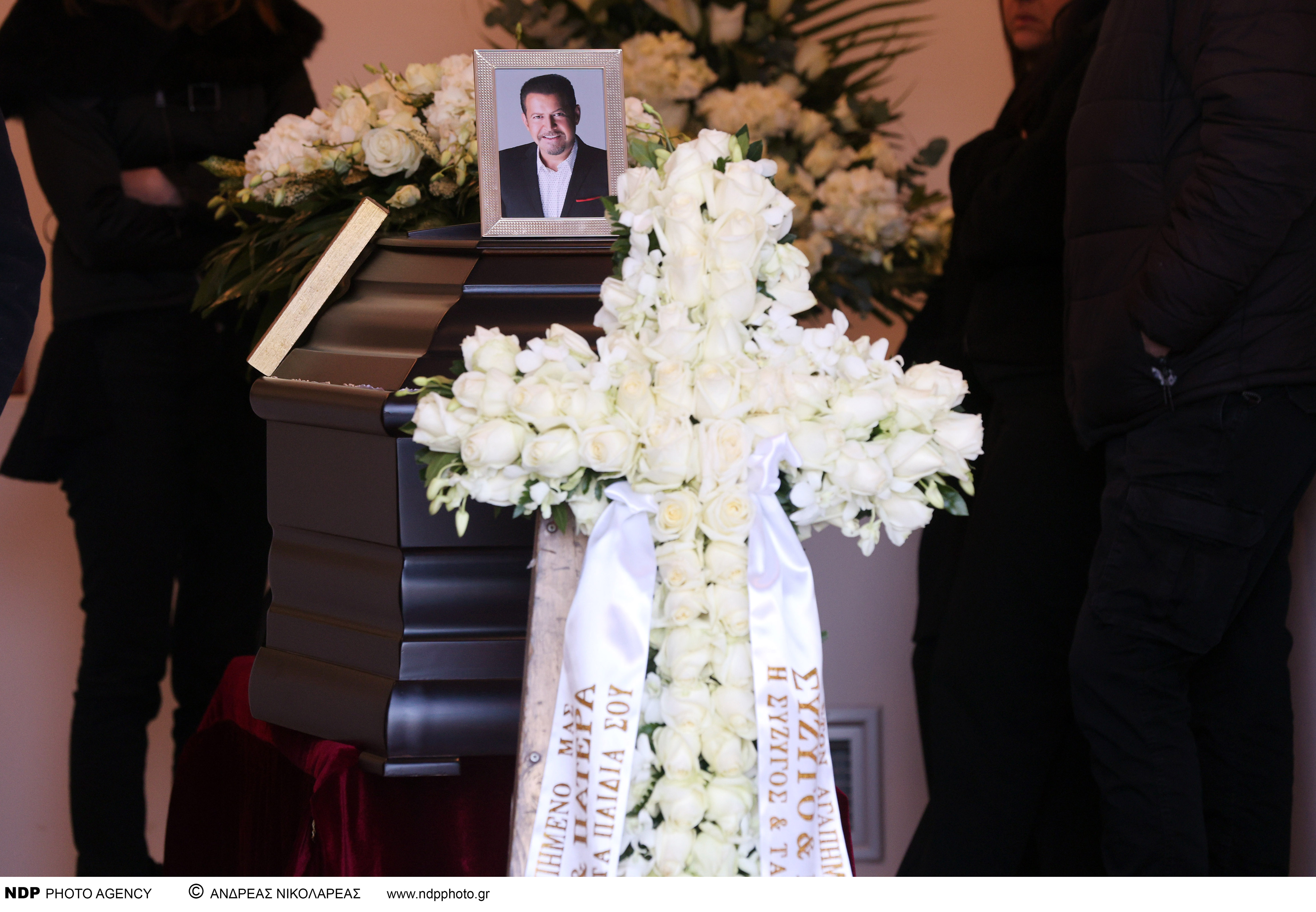 Χάρης Κωστόπουλος - Στη Γλυφάδα η κηδεία του