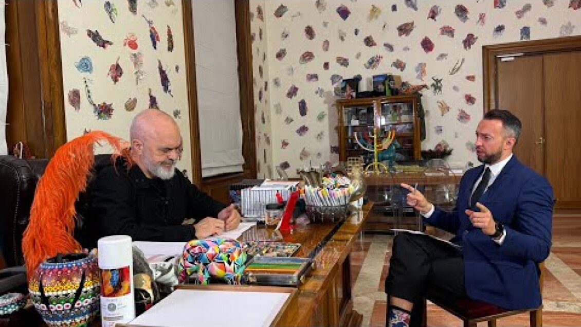 Kryeministri Edi Rama - Në “Studio Live” me gazetarin Arbër Hitaj, REPORT TV 📺