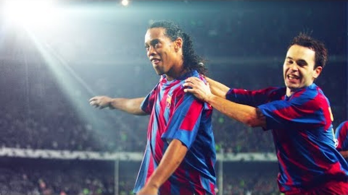 Andrés Iniesta reveals incredible Ronaldinho mind games story - Oh My Goal