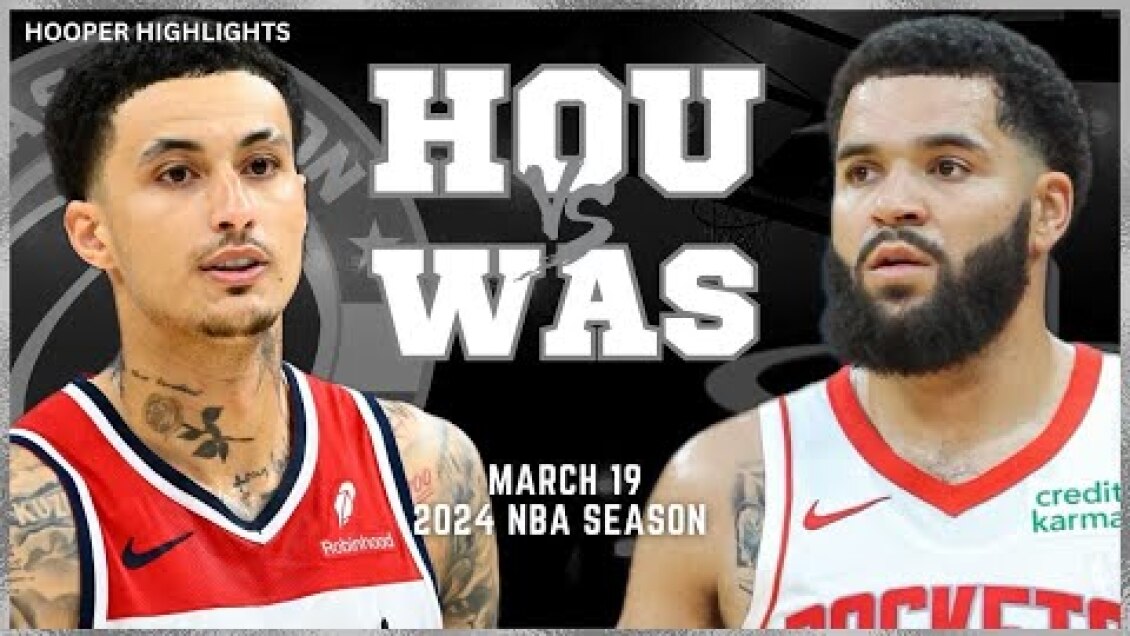 Houston Rockets vs Washington Wizards Full Game Highlights | Mar 19 | 2024 NBA Season