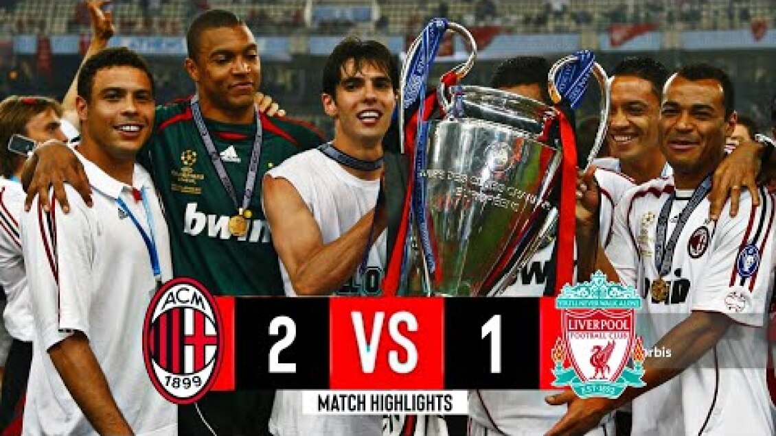 AC Milan x Liverpool (2-1) | Extended Highlights And Goals | UCL Final 2007