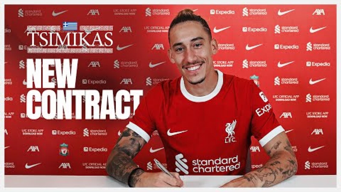 Kostas Tsimikas signs new long-term contract with Liverpool FC