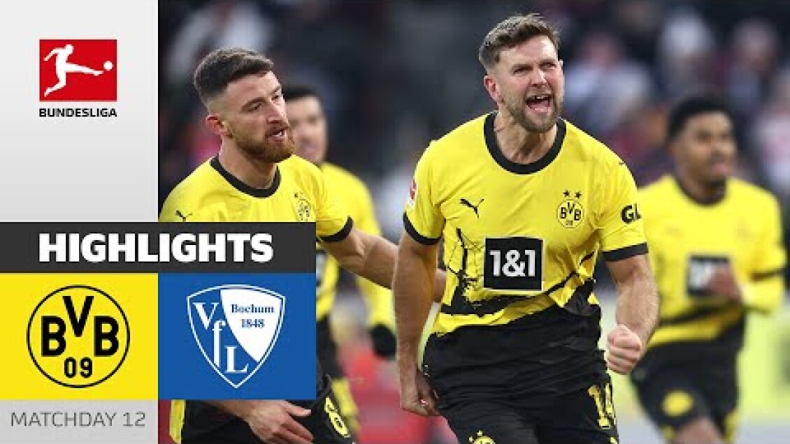 Hat-Trick Hero Füllkrug | Borussia Dortmund - VfL Bochum 3-1 | Highlights | MD 19 – Bundesliga 23/24