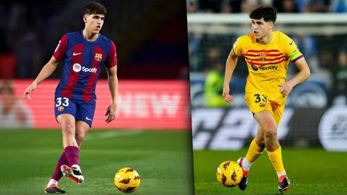 Look How Good 16 Years Old Pau Cubarsi Plays For Barcelona's First Team !