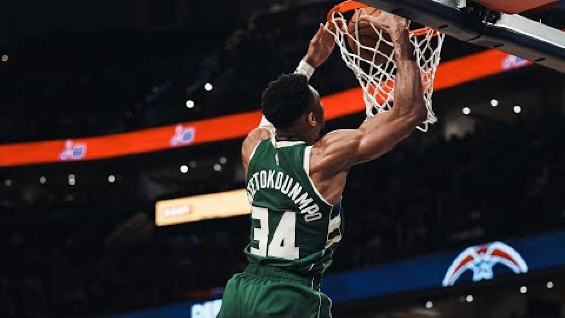 Highlights: Giannis Antetokounmpo Records 10th Triple-Double vs. Wizards | 04.02.24