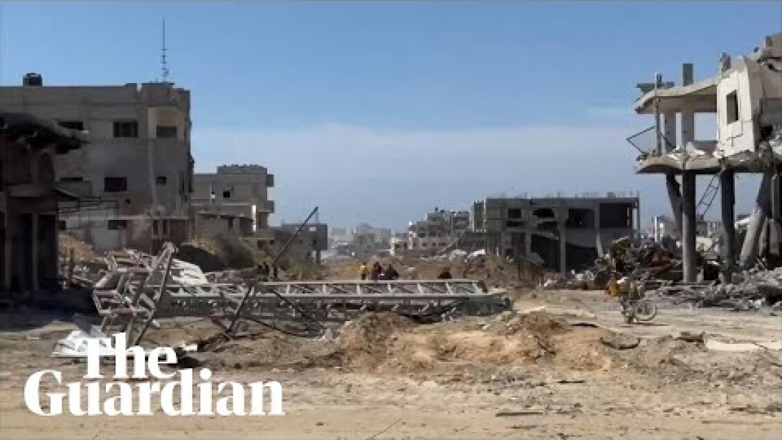 Footage reveals destruction in Khan Younis after Israeli withdrawal