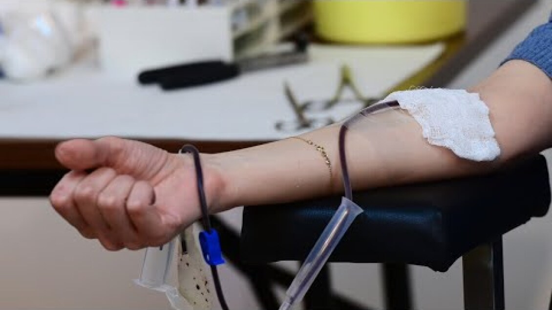 Η «ερυθρόλευκη» εθελοντική αιμοδοσία για τα θύματα της Θύρας 7