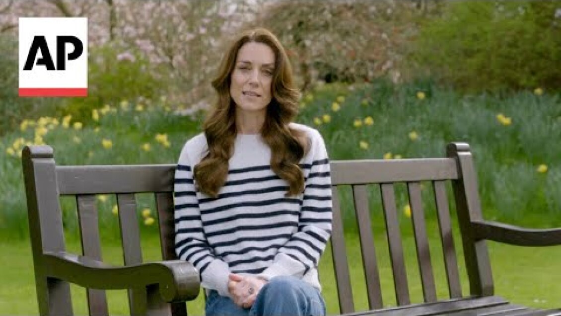 Kate Middleton announces she has cancer in video message