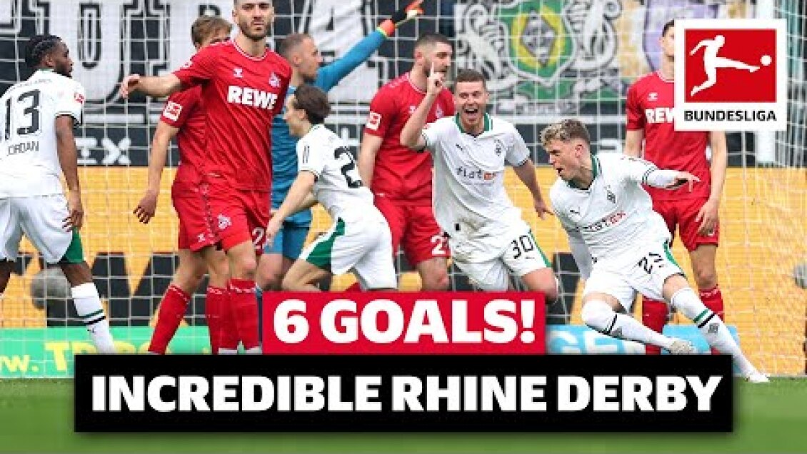 Spectacular Rhine Derby With 6 Goals!