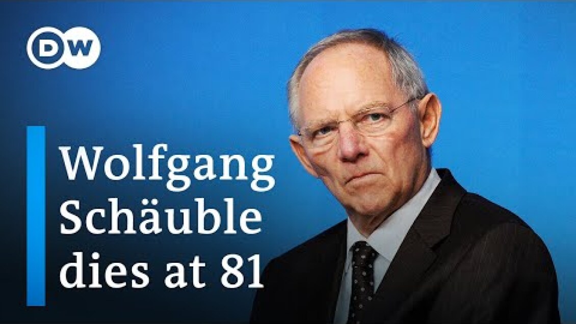 Germany's 'Mr. Austerity' Wolfgang Schäuble dies at 81 | DW News