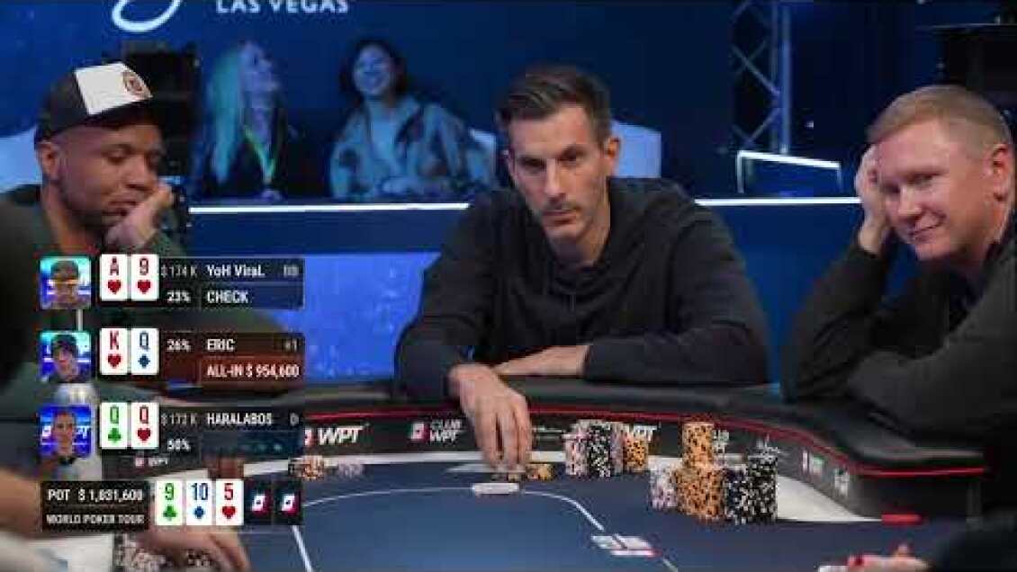 Haralabos Voulgaris 200 IQ Call @ WPT SUPER HIGH STAKES