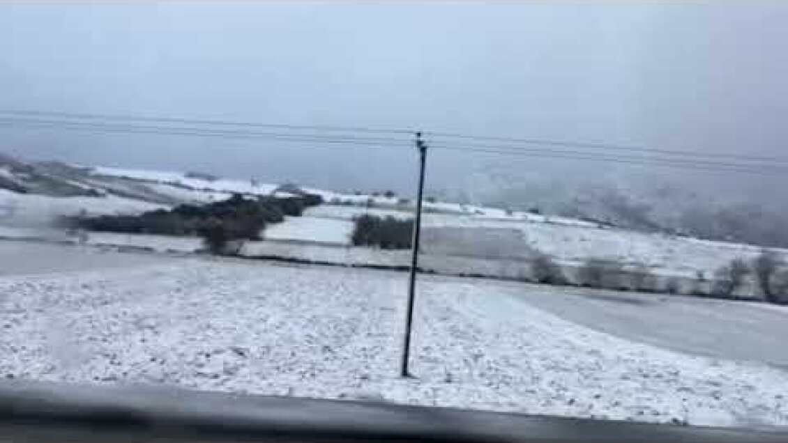 Lamianow.gr : Χιόνισε στο Καλαπόδι