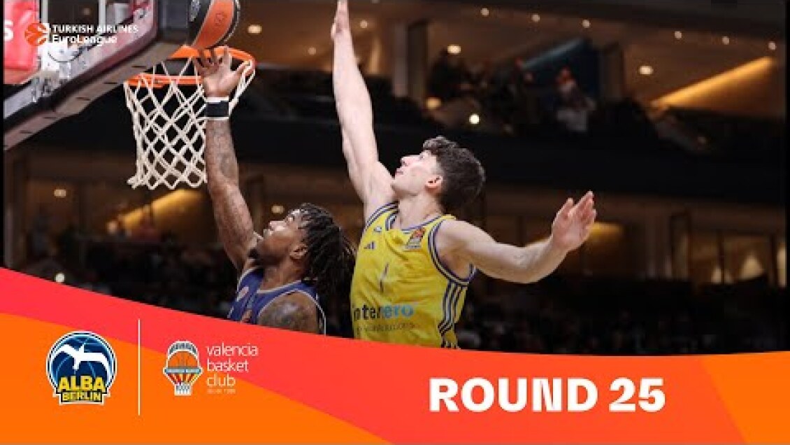 ALBA Berlin-Valencia Basket | Round 25 Highlights | 2023-24 Turkish Airlines EuroLeague