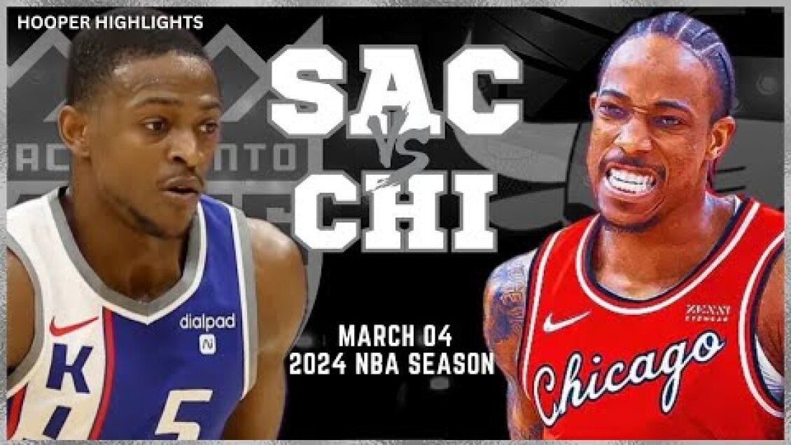 Sacramento Kings vs Chicago Bulls Full Game Highlights | Mar 4 | 2024 NBA Season