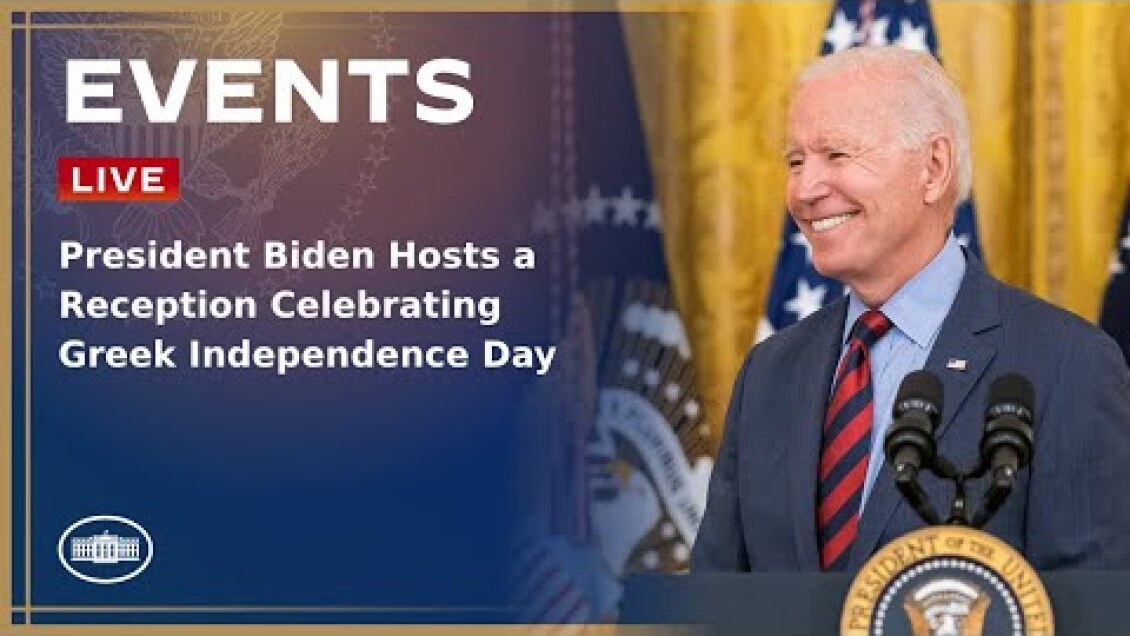 President Biden Hosts a Reception Celebrating Greek Independence Day
