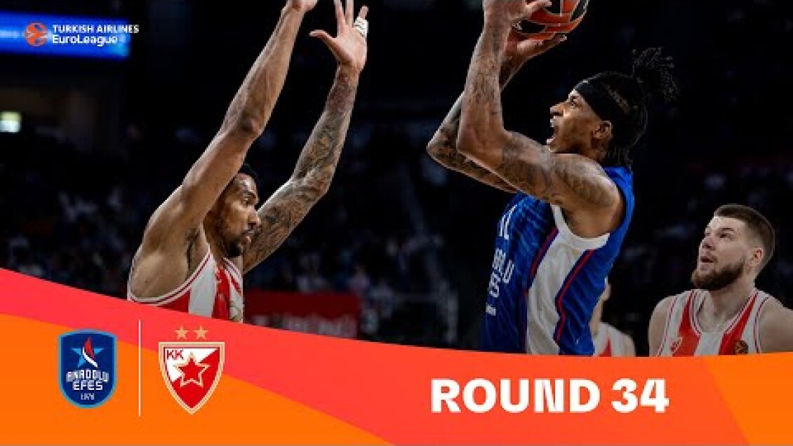 BLOWOUT WIN | Highlights | Efes - Zvezda | 2023-24 Turkish Airlines EuroLeague