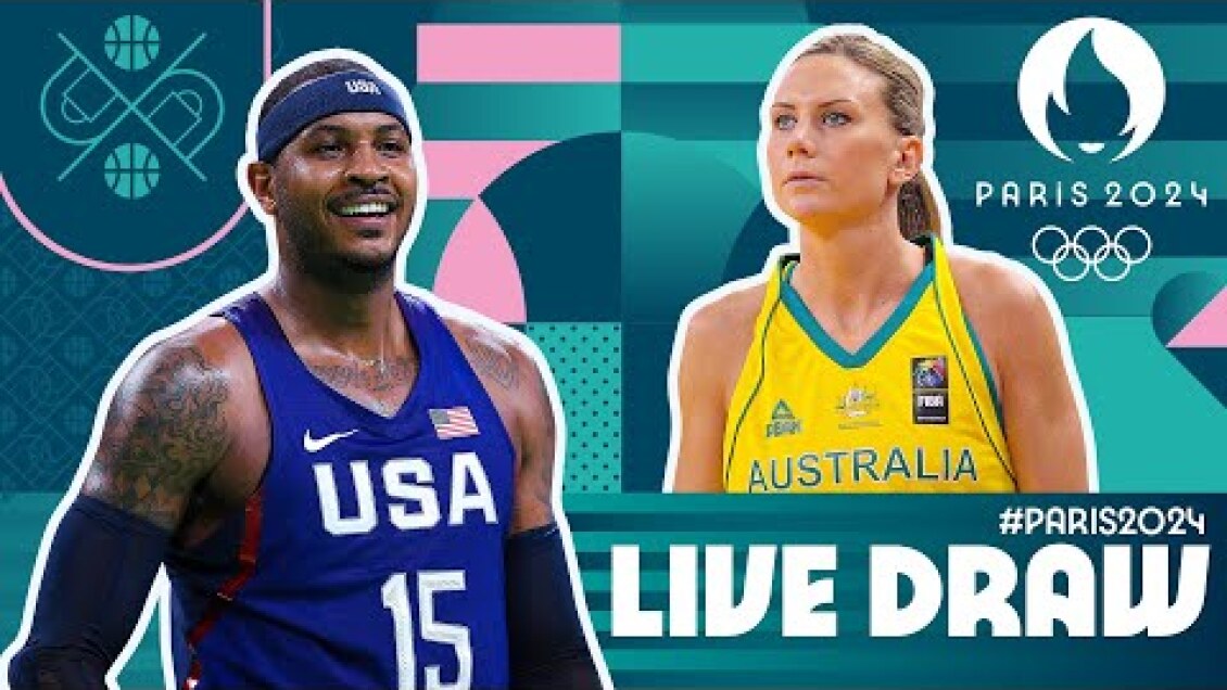 Paris 2024 Olympic Basketball Tournament Draw | Live from Mies, Switzerland