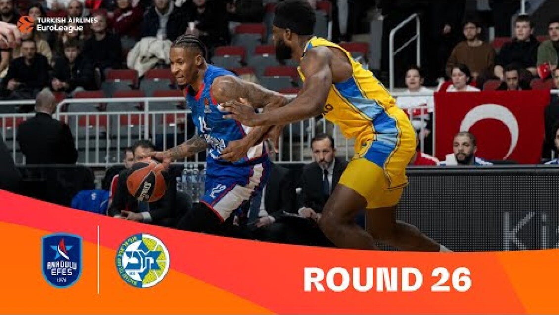 Efes-Maccabi | Round 26 Highlights | 2023-24 Turkish Airlines EuroLeague