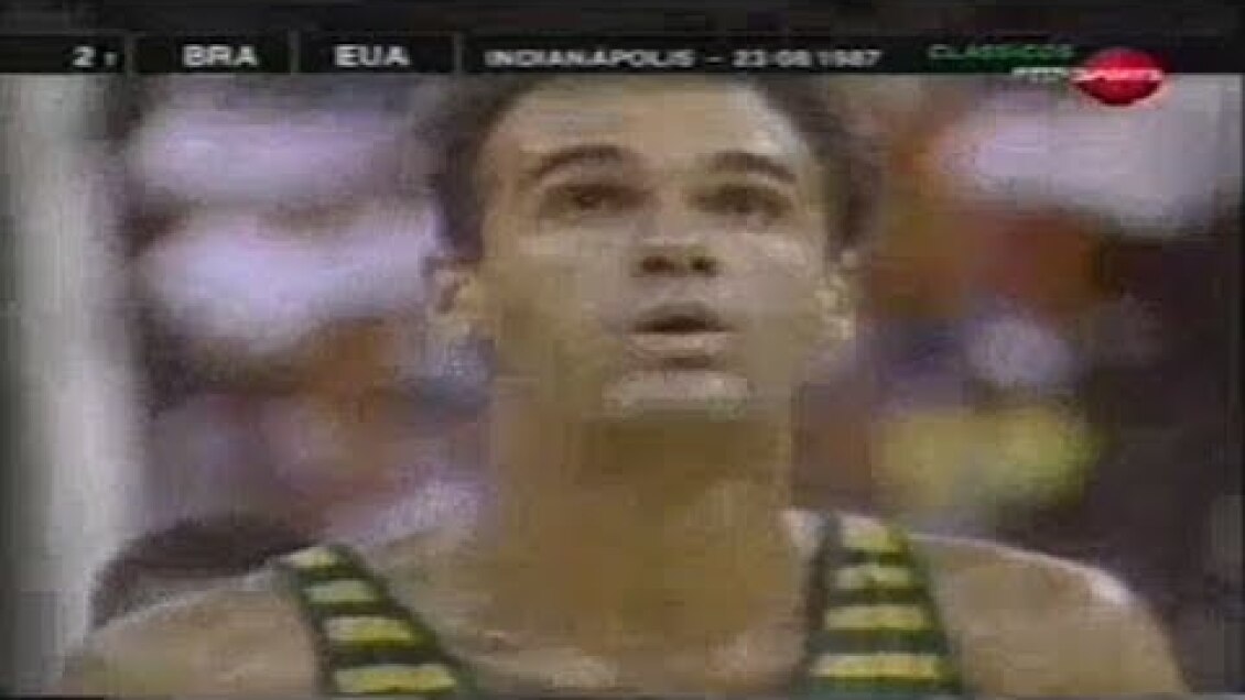 Oscar Schmidt (46pts) vs USA | Final Pan Americano de Basquete 1987