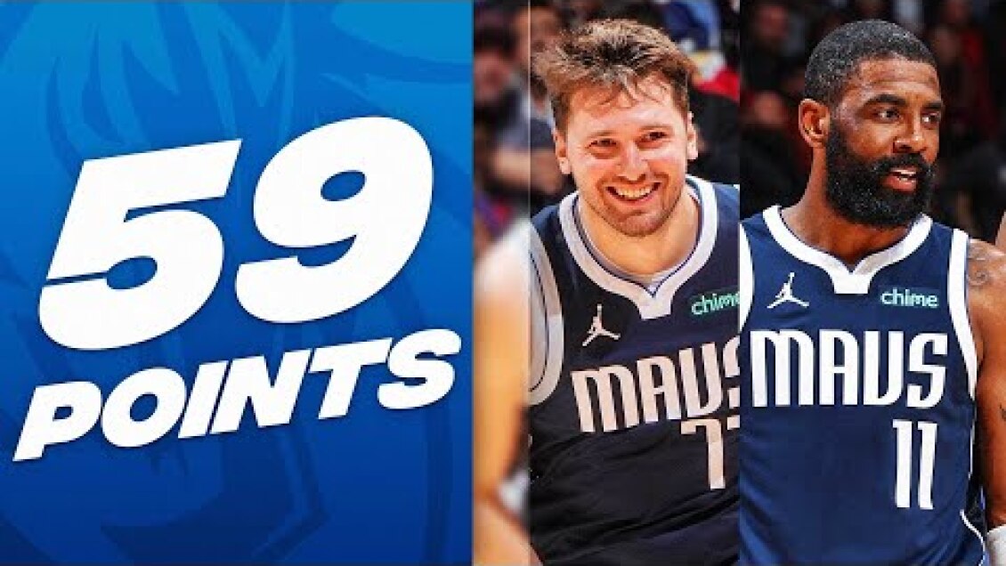 Luka Doncic Gets Buckets On His Birthday & Kyrie Irving GOES OFF! 🔥| February 28, 2024