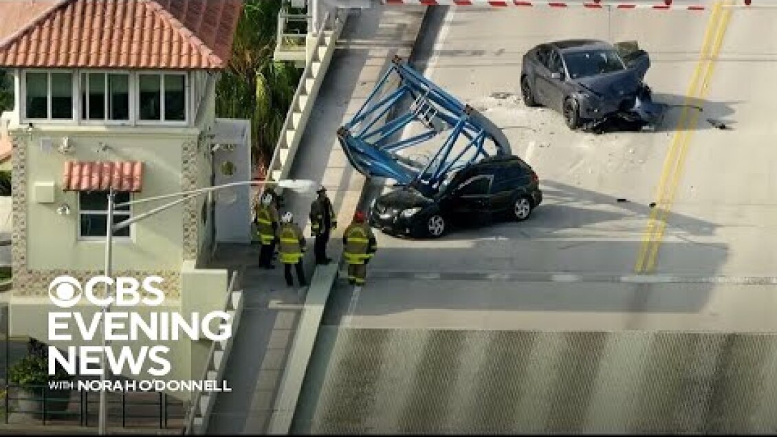 1 killed in Florida crane collapse