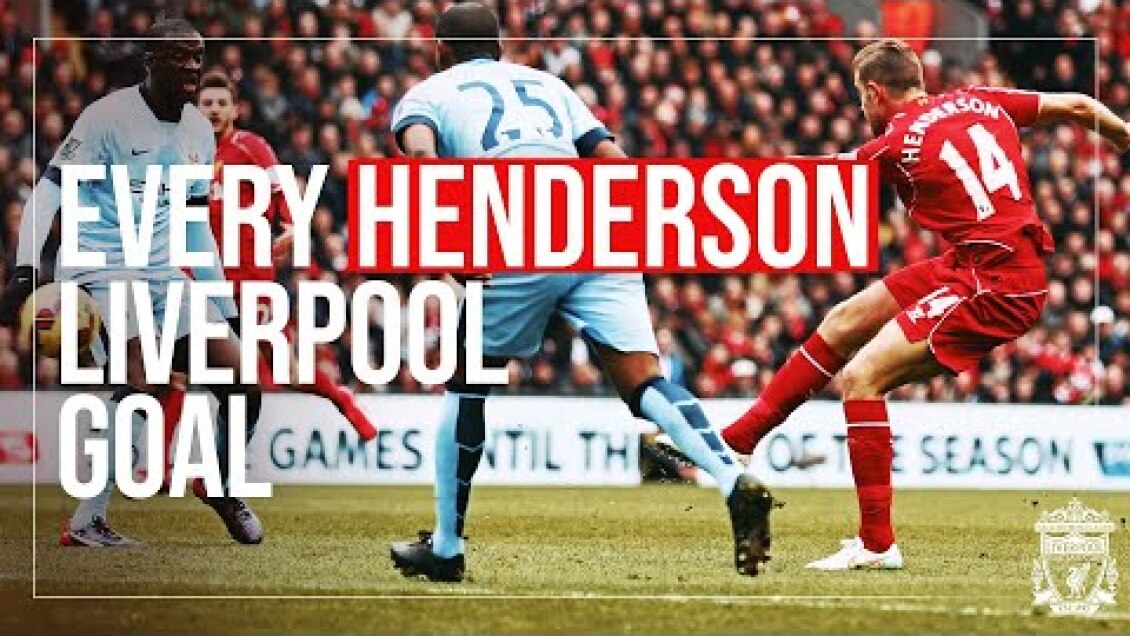 EVERY Jordan Henderson goal for Liverpool