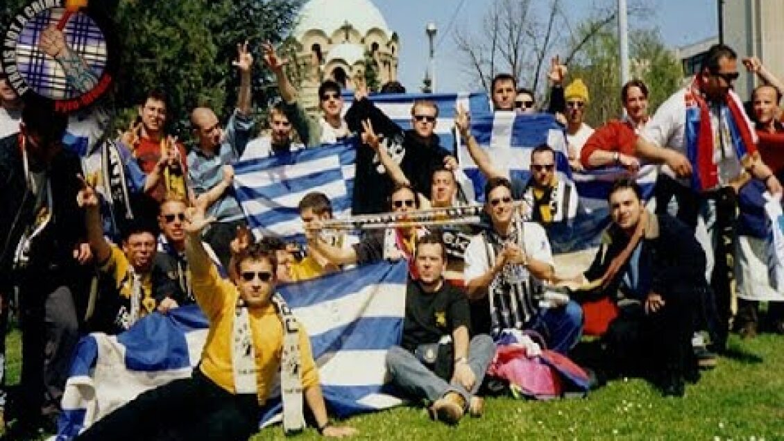 Partizan - AEK 1999 : 'Οταν η ΑΕΚ νίκησε τον πόλεμο // Pyro-Greece