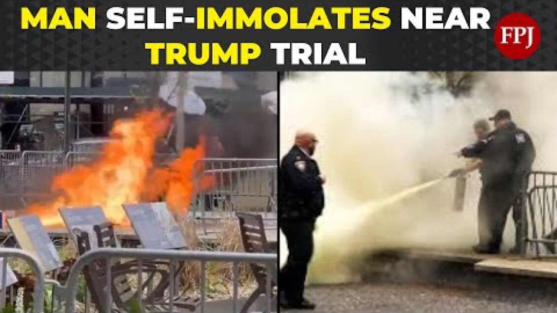 Max Azzarello's Manifesto: Setting Himself on Fire at Trump Trial