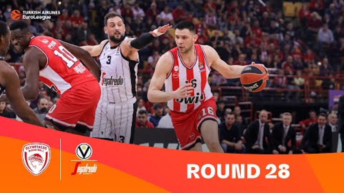 Olympiacos-Virtus | Round 28 Highlights | 2023-24 Turkish Airlines EuroLeague