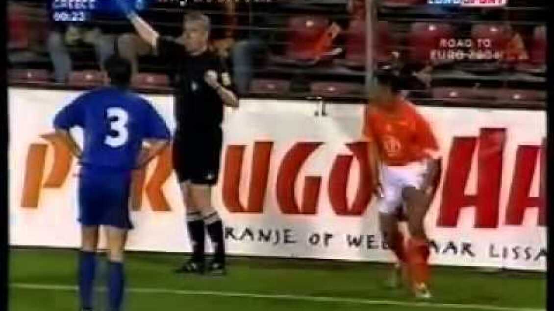 The Netherlands - Greece 4 / 0 (Friendly: April / 28 / 2004)