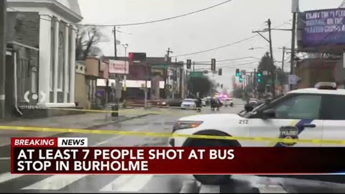 BREAKING NEWS: Multiple people shot at SEPTA bus stop in Philadelphia
