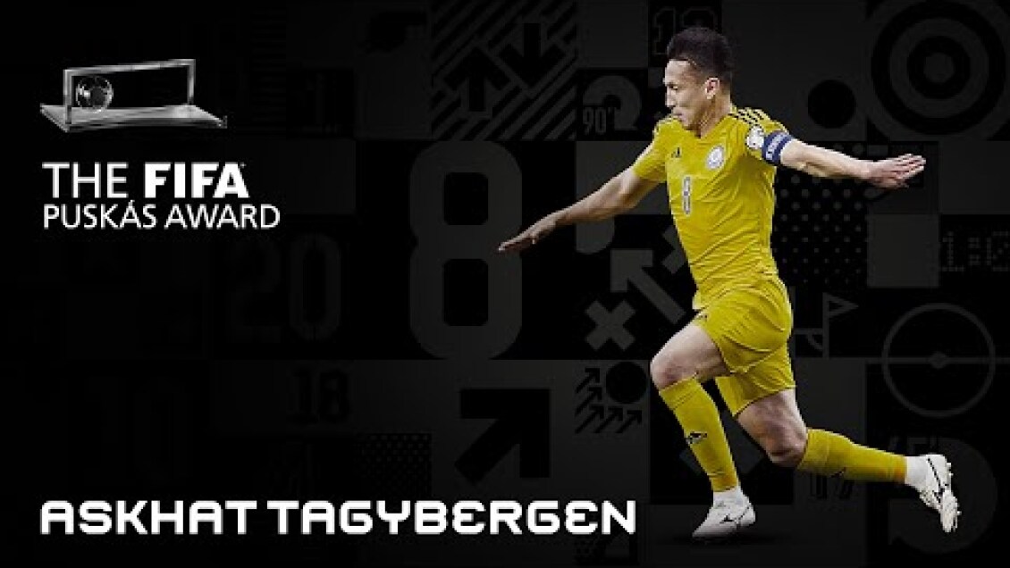 Askhat Tagybergen | Kazakhstan v Denmark | FIFA Puskas Award 2023 Nominee