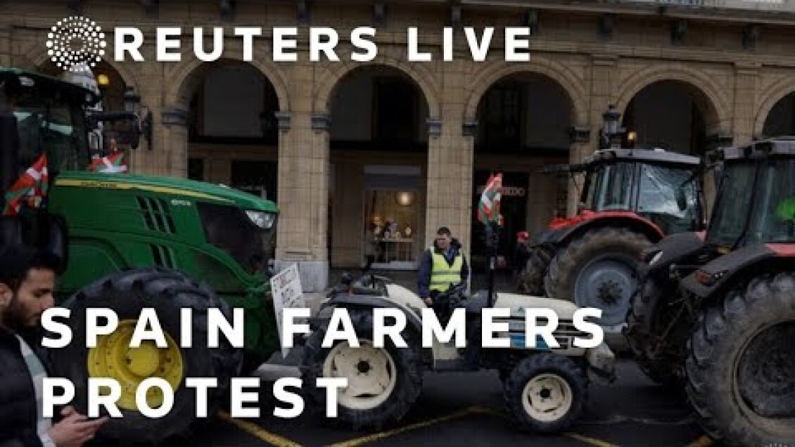 LIVE: Protesting farmers in Spain expected to reach Madrid