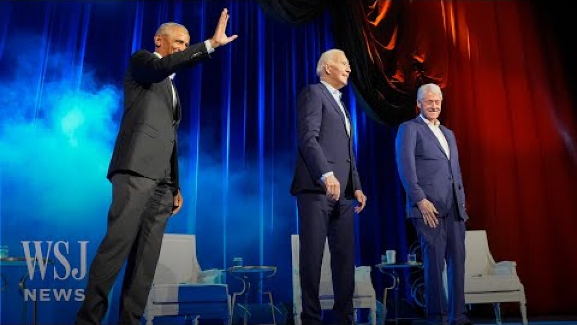 Biden Holds Historic $25M Campaign Fundraiser at Radio City | WSJ News