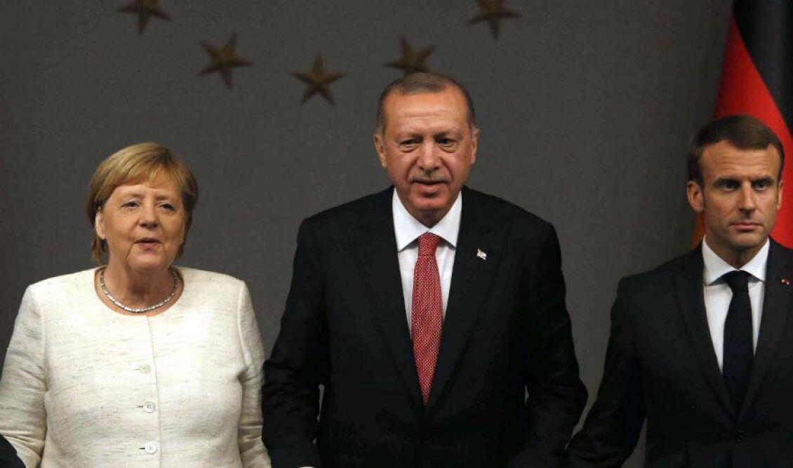 erdogan-merkel-macron