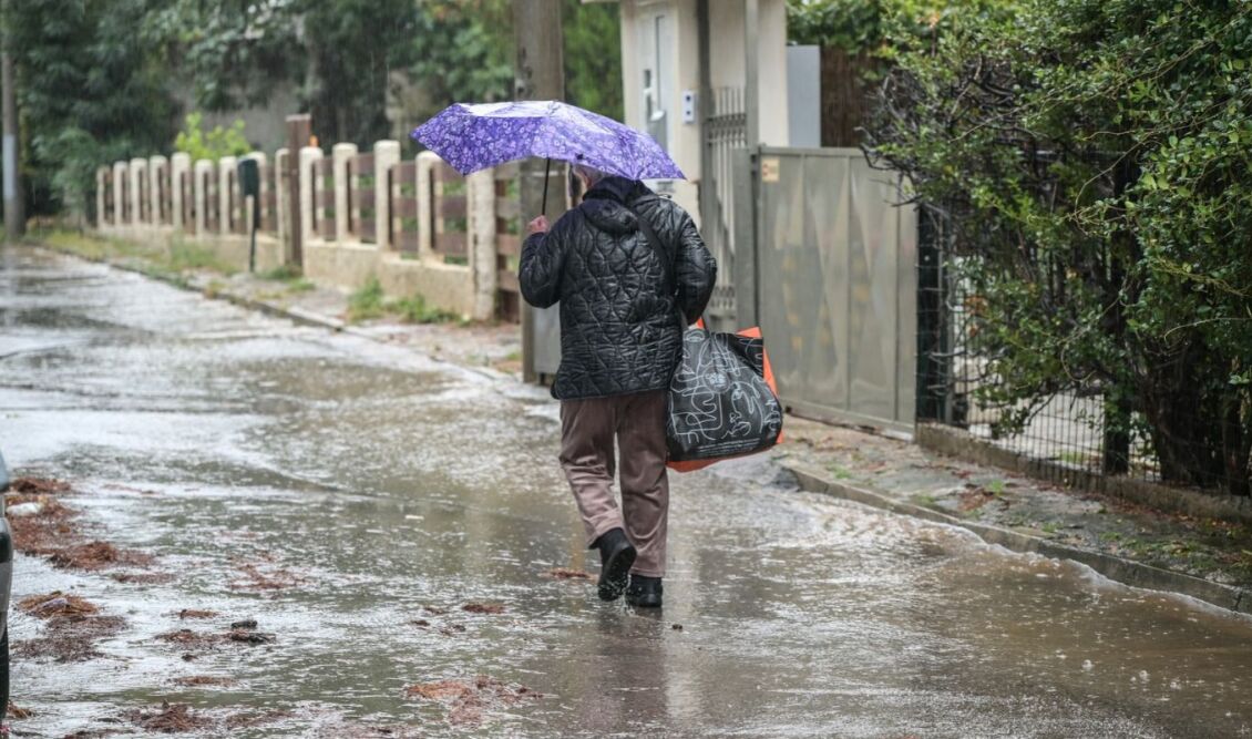καιρός Αρναούτογλου βροχή