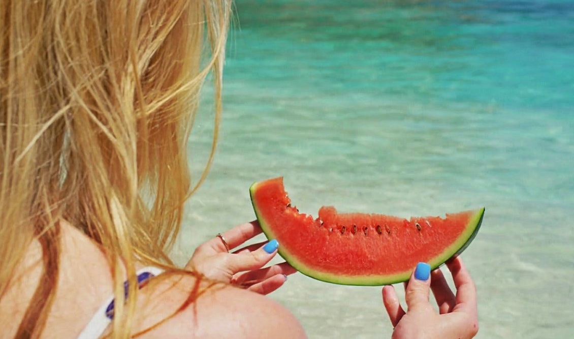 woman-eating-watermelon-