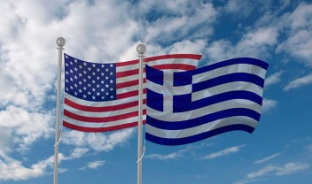 Greek-and-American-Flag