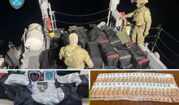 Κατασχέθηκαν από το λιμενικό 360 κιλά κάνναβης: Ξεπερνούσε το ένα εκατ.ευρώ η αξία τους - Εξετάζεται εμπλοκή σε κύκλωμα διακίνησης μεταναστών