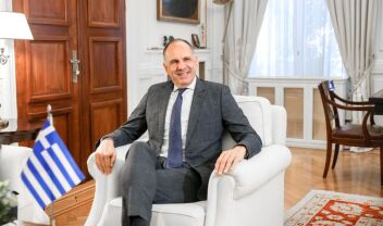Ο υπουργός Εξωτερικών, Γιώργος Γεραπερίτης