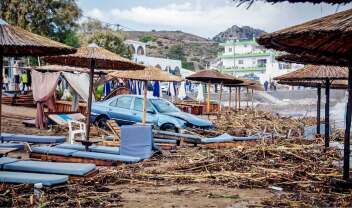 Κακοκαιρία στη Ρόδο ζημιές