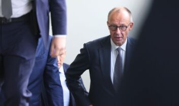 Ο καγκελάριος της Γερμανίας, Φρίντριχ Μερτς