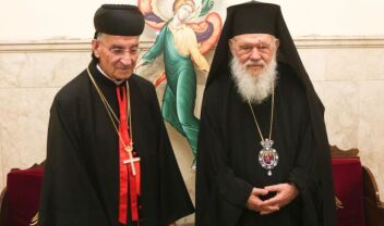 Συνάντηση Ιερώνυμου με Πατριάρχη Αντιόχειας