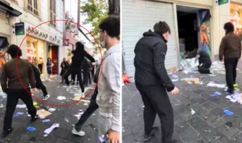 Γαλλία: Έφαγε κλωτσιά στην πλάτη για να σώσει το μαγαζί του