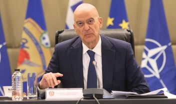 Ο υπουργός Άμυνας, Νίκος Δένδιας
