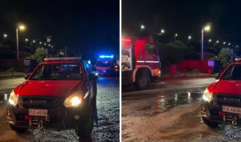 Νέα Πέραμος: Χωρίς τις αισθήσεις του ανασύρθηκε άνδρας μετά από φωτιά σε φανοποιείο