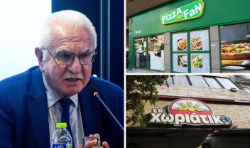 "Το Χωριάτικο" & "Pizza Fan": Οι απάτες εκατομμυρίων, οι "αχυράνθρωποι" και τα ερωτήματα για τους ελέγχους - Η εκτίμηση Τσούκαλη στο parapolitika.gr