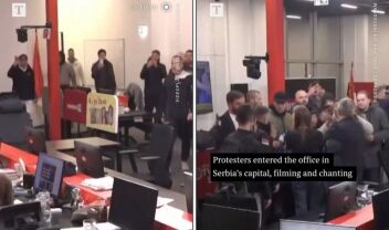 Σερβία: Πολίτες μπούκαραν σε κανάλι της δημόσιας τηλεόρασης και απαίτησαν συγγνώμη από τον ιδιοκτήτη - Γιατί δεν μπορεί να γίνει κυβέρνηση η Φοιτητική Λίστα (Βίντεο)