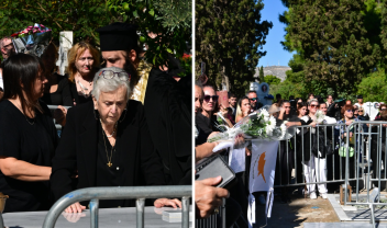 Γιώργος Μαζωνάκης: Με λευκά μπαλόνια, χορό και το "Ανήκω σε μένα" το τρισάγιο  