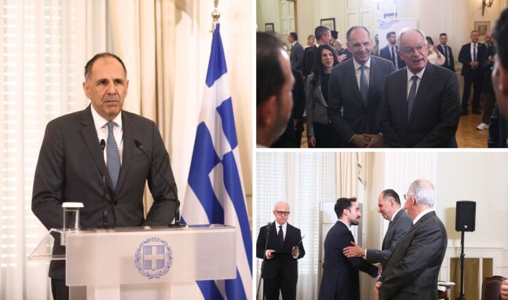 Γεραπετρίτης στην τελετή ορκωμοσίας της Λ' Εκπαιδευτικής Σειράς Υποψηφίων Ακολούθων Πρεσβείας: "Διεθνές αποτύπωμα που δεν είχε ποτέ η χώρα" (Εικόνες)